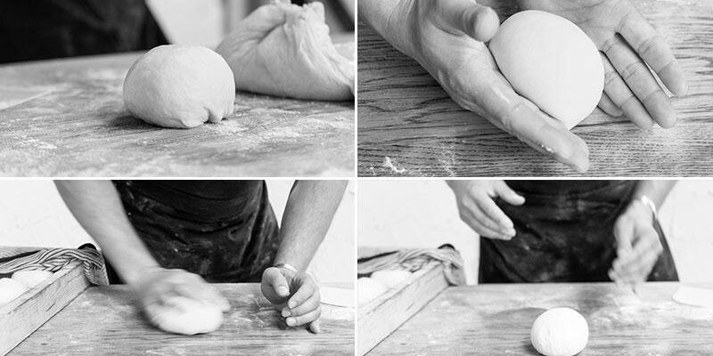 Forming Pizza Dough Into Balls image 0